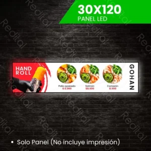 Panel Led 30x120 (Largo)